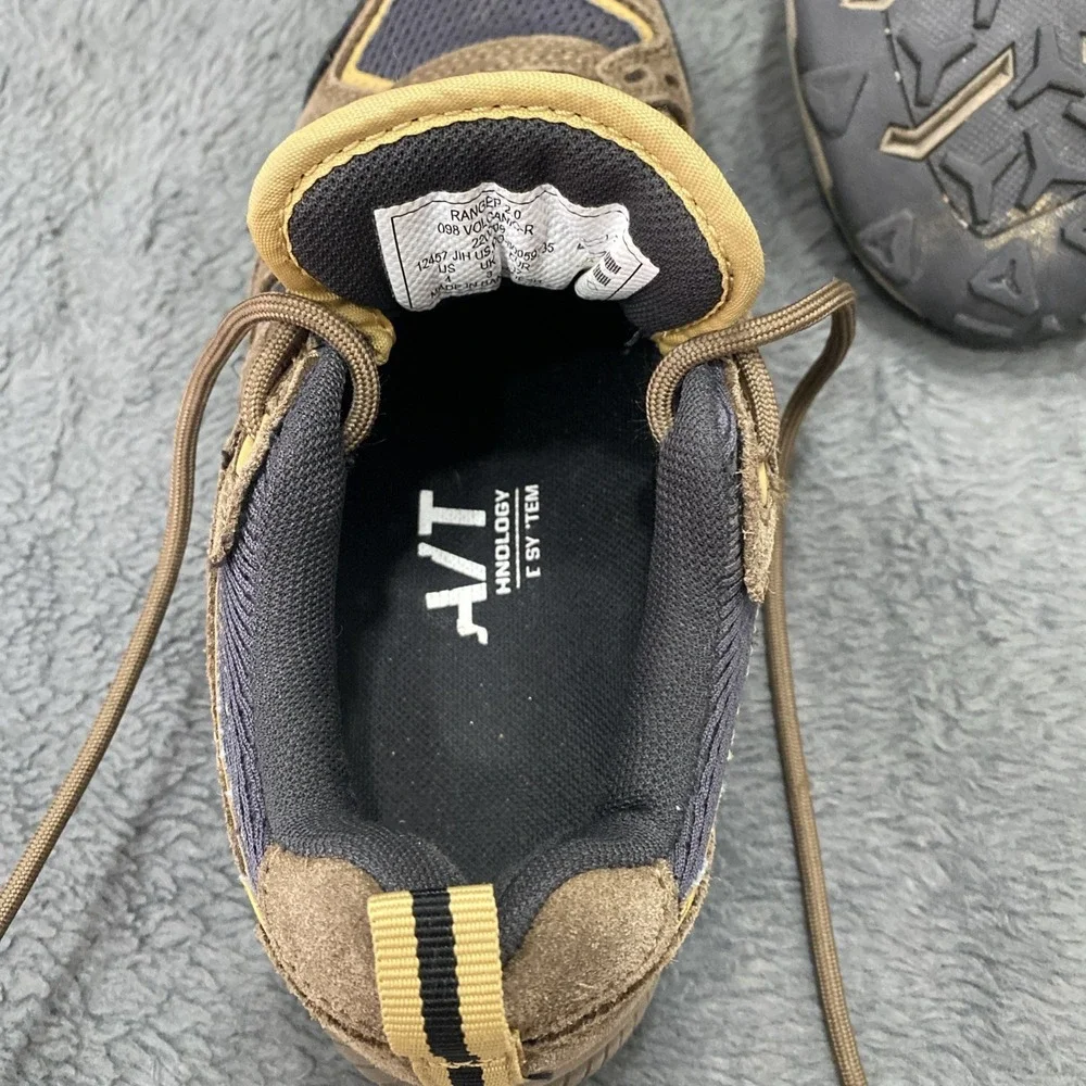 5.11 Ranger 2.0 Volanic Boys Low Top Shoes Brown Lace Up Size 4 Hiking‎ Outdoor